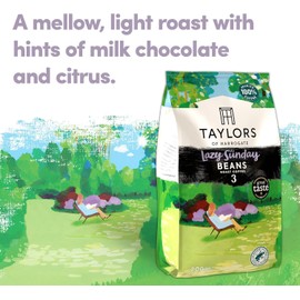 Taylors Coffee Beans (Each Pack 200g). Pick Any 6 from 7+ Flavours Inc. Hot Lava Java, Lazy Sunday, Rich Italian, Latte, Espresso, Cacao Superior Colombia,Brazil Praline Especial and More