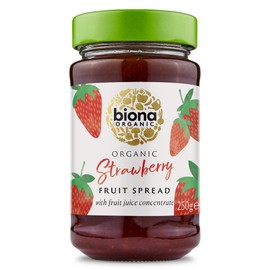 Biona Organic Strawberry Organic Fruit Spread, 250g