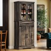 DWVO Farmhouse Kitchen Pantry Cabinet, 71" Tall Storage Cabinet with