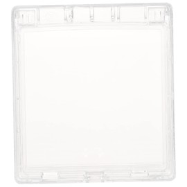 Tofficu Weatherproof Ring Doorbell Cover Plate Durable Protective Shield for Outdoor Use for Home Office and Restaurant Applications Easy to Install Rain Protection