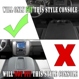 runmade Lid Latch for Center Console Armrest Fits for 07-14 Silverado, Avalanche, Suburban, Sierra, Yukon, Escalade - Perfectly Replace Part 20864151, 20864153, 20864154 (2)