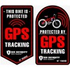 Authntcestore- (2Pcs) Warning GPS Tracking Sticker | Tracker Alarm |