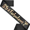 PartyForever 35th Birthday Sash 35 and Fabulous Decorations for Her
