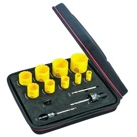 DCH General Purpose Kit w/ 9 Holesaws and 4 Accessories