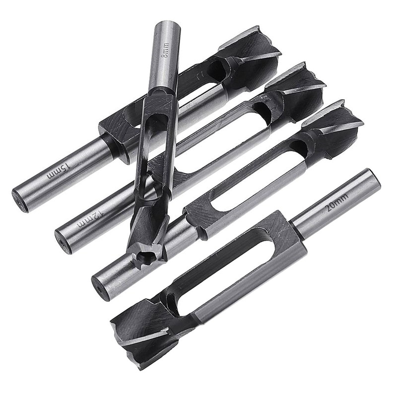 Tenon Cutting Dowel Tenon Drill Deep Drill, Dowel Plug Cutter
