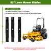 superbobi 3 Pack 04771200 Lawn Mower Blades Replacement for ARIENS
