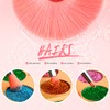 Docolor - Juego de 10 brochas de maquillaje, Melocotón neón