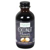 Frontier Co-op Coconut Flavor, 2 Ounce Glass Jar, Non Alcoholic,