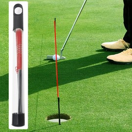 HH-GOLF® Golf Putting String line Guide Alignment Training Aid Poket Size Master Straight Golf Putting Guide Line with Pegs, 3 Yards Length