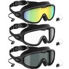 NSSIW Swimming-Goggles Adult Swim Goggles: Wide View with UV400 Protection