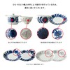 NISHIYAMA Daisy Plate, Flat Plate (Blue, 7.1 inches (18 cm),