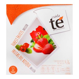 Cuida-Te, Infusión Frutas Bosque, Piramides, 12 piezas