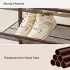 Nunsino Shoe Rack, Long Shoe Organizer,Max Holds 50 Pairs,8 Tier