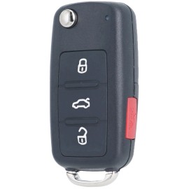 AUTOTOTAL-PARTS 2 For 2011-2016 Volkswagen VW Jetta Passat Golf Tiguan Remote Flip Key Fob