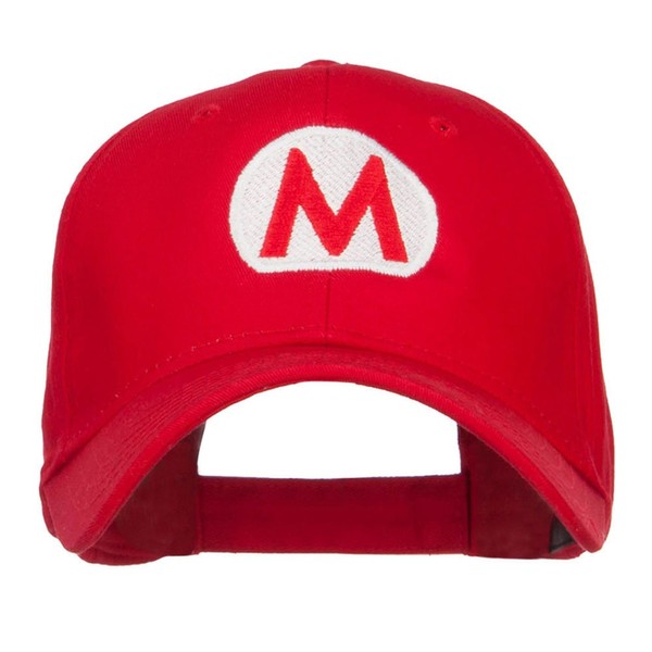 e4Hats.com Mario Luigi Wario Waluigi Embroidered Cap - Red OSFM