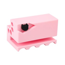 BOXOB Cat Scratcher Cutter, Cardboard Strip Cutter Cat Scratcher Tool Handheld DIY Cardboard Box Cutting Implements for Pet Owner Pet Enthusiast (Pink)