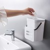 Spesh 2 Pcs (3L+5L) Food Waste Bins Hanging Trash Cans