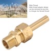 4 PCS Water Fountain Nozzles Pure Copper Large Hexagonal Direct