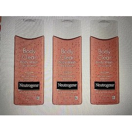 Neutrogena Body Clear Body Clear Body Wash, Pink Grapefruit 8.5 oz. (Pack of 3)