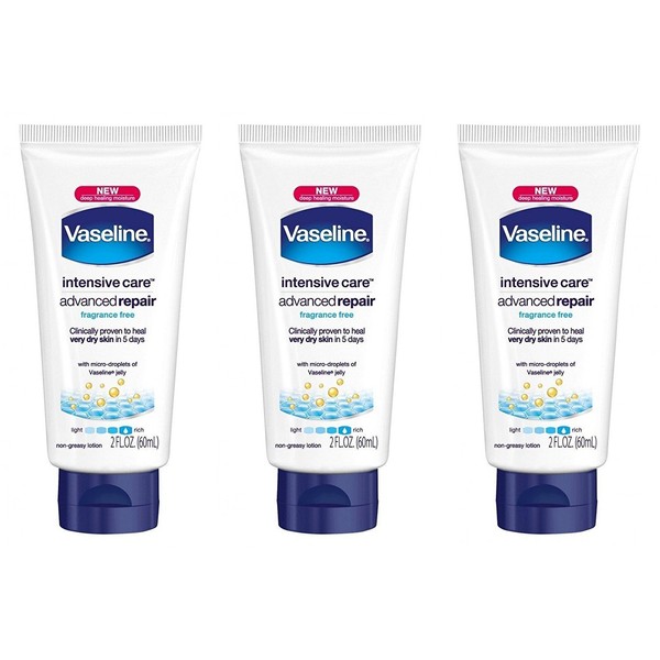 Vaseline Intensive Care Advanced Repair Fragrance Free Moisture Body Lotion