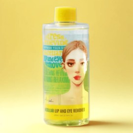Arial Lip & Eye Makeup Remover Relieving Micellar Eye-Irritation-Free Remover 300ml 300ml x 1 / 아리얼 립앤아이 메이크업리무버 릴리빙 미셀라 눈시림없는 리무버 300ml 300ml x 1개