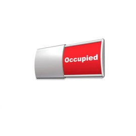 Set of 3, SLIDER SIGN HOLDER FOR DOOR OR WALL MOUNT NAME PLATE FRAME DISPLAY CURVATURE PLAQUE SILVER ALUMINUM 8.0" W x 2.36" H