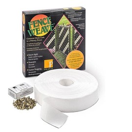 Pexco Brand Fence Weave 250' Roll White - Made in The USA!