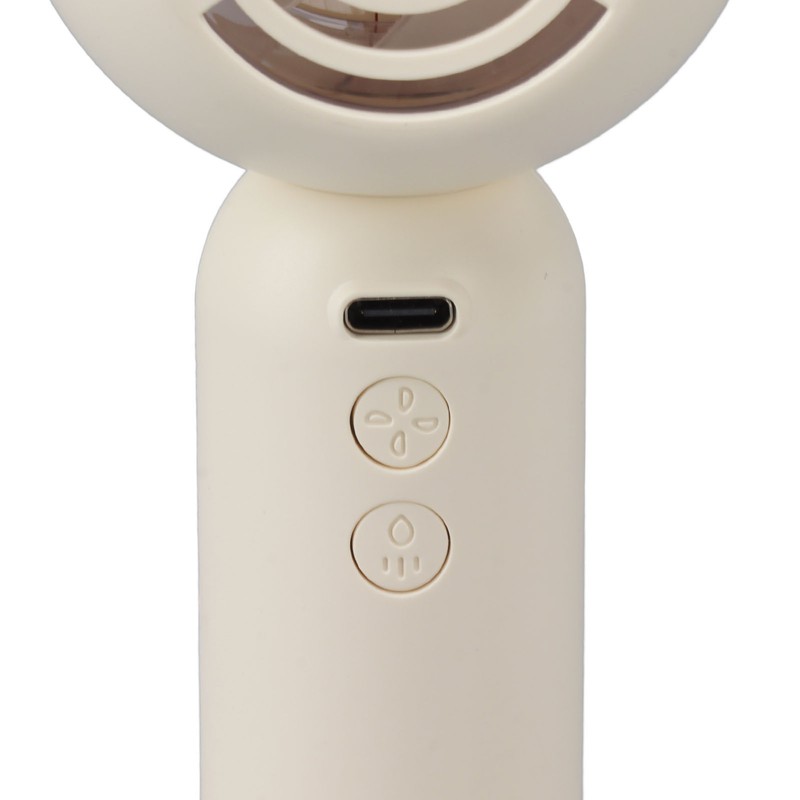 Lovely Handheld Misting Fan with Atomization Function USB Rechargeable Small