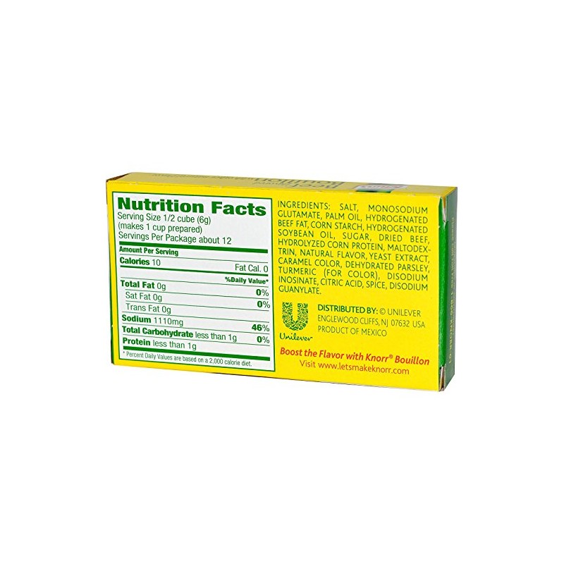 Knorr Beef Bouillon Cubes 2.3 Oz