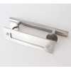 Sliding Barn Door Handle and Flush Pull Set-Brushed Nickel Wood