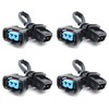 HiSport Conector de inyector de combustible OBD1 a OBD2, adaptador