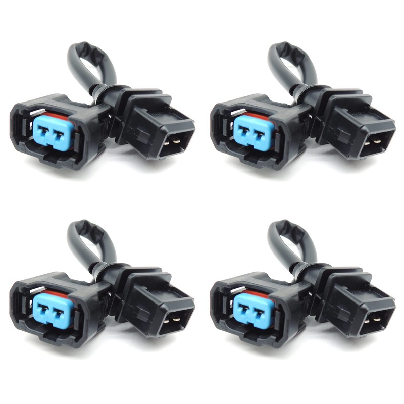 HiSport Conector de inyector de combustible OBD1 a OBD2, adaptador