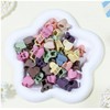 Feilguee 50 PCS Mini Loving Heart Hairpinis Hair Claw Clips