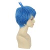 VGbeaty Adult Short Blue Wig Women Cospaly costume Halloween Wig