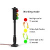 TEDDOO Brick Traffic Light Set of 2 Automatic Flashing Building