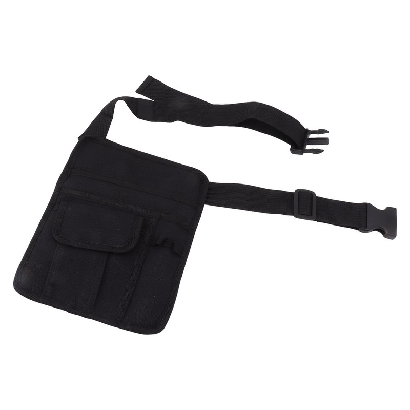 Restaurant Belt Bag Adjustable Portable Lightweight Canvas Waiter Waist Bag