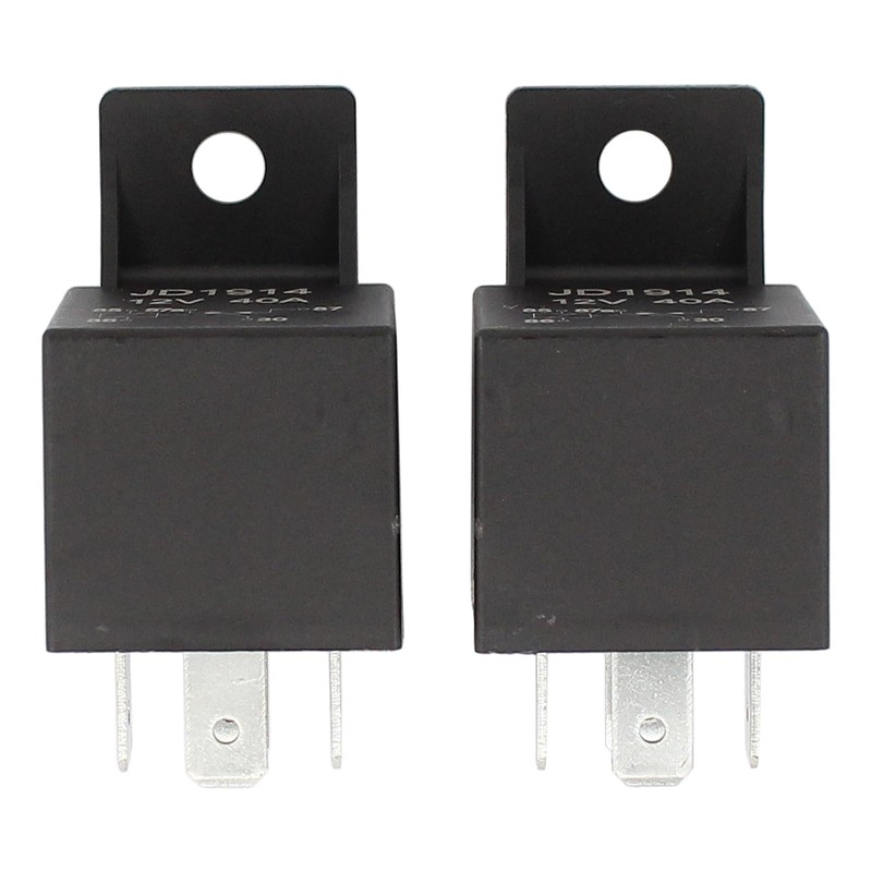 ApplianPar 2Pcs 12V Starter Relay Switch for Harley Davidson 1980-1993