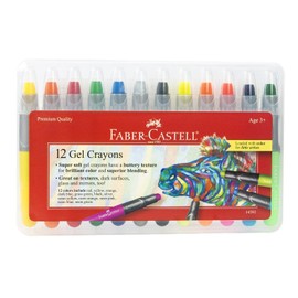 Faber-Castell FC14592 12ct Gel Crayons