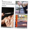 Sosoport Pull-up Bar Handle Pads Pcs Removable Washable Anti-Slip Sponge
