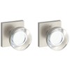 Baldwin PS.CCY.CSR Contemporary Crystal Passage Door Knob Set with Contemporary