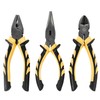 Tekbox 3 Piece Heavy-Duty Pliers Set / 160mm Snips Combination