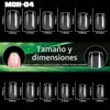 OBP Soft Gel Tips Para Uñas 240 Piezas Diferentes Modelos