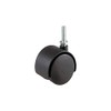 Shepherd Hardware 9672 2-Inch Office Chair Caster, Twin Wheel, 5/16-Inch