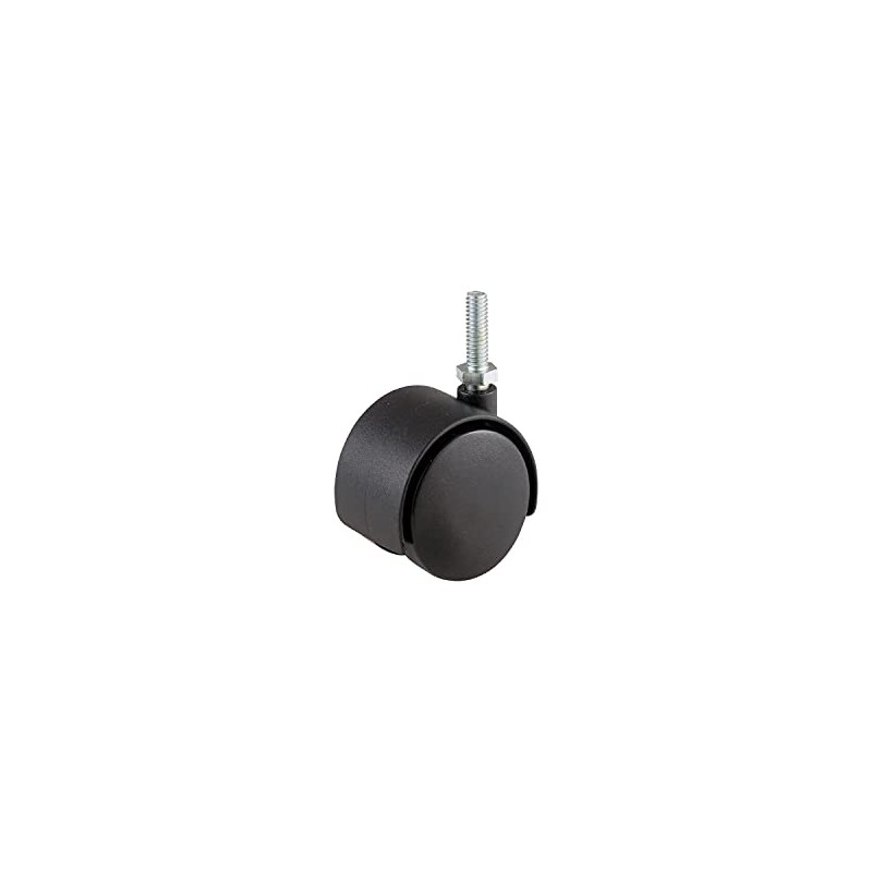 Shepherd Hardware 9672 2-Inch Office Chair Caster, Twin Wheel, 5/16-Inch