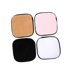 PACKOVE 4pcs Makeup Removal Sponges Gentle Exfoliating Face for Cleansing Soft and Safe Facial Tool for All Skin Types Colors Skin Tone