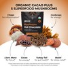 Organic Mushroom Hot Chocolate - Ceremonial Cacao with 5 Mushrooms