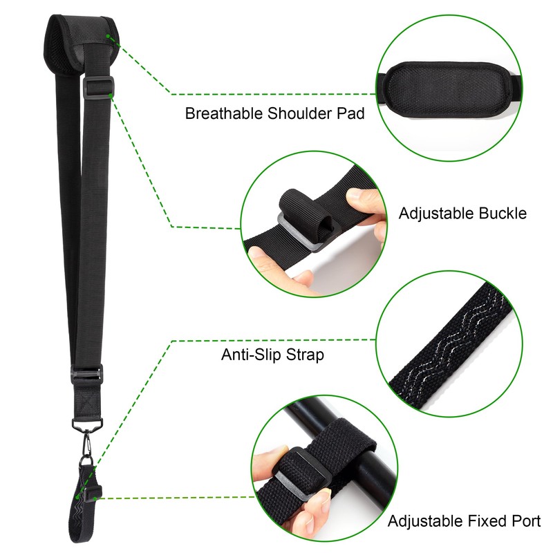 Newellsail Shoulder Strap Lawn Mower Adjustable Weed Eater Nylon Belt