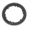 RC Gearbox Gear Black Smooth Rolling Increase Speed 57T Steel