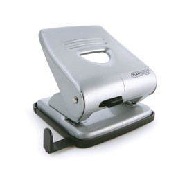 Rapesco 1023 827 2-Hole Metal Punch, 30 Sheet Capacity, Silver