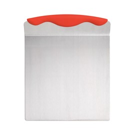 Mrs. Anderson's Baking - Espátula gigante para tartas, acero inoxidable con mango de silicona antideslizante